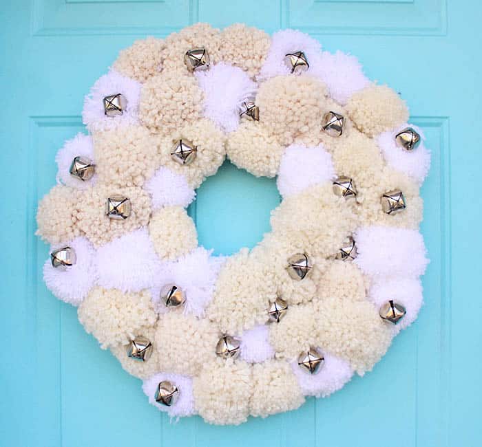 DIY Silver Bells Wreath- Inspired by Pottery Barn