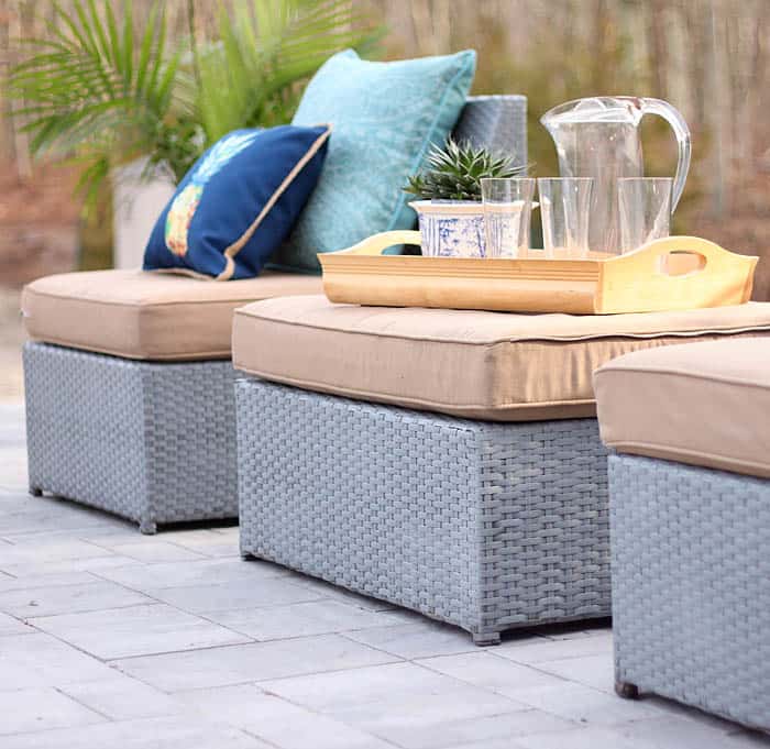 How to makeover a patio on a budget with Lowe's