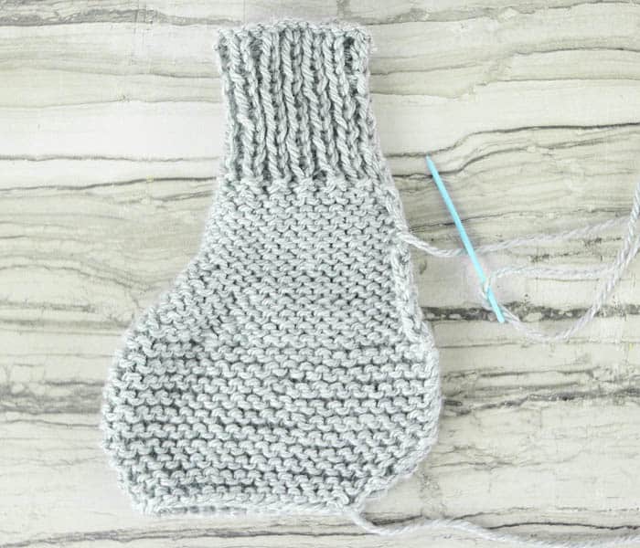 Flat Knit Booties Free Knitting Pattern