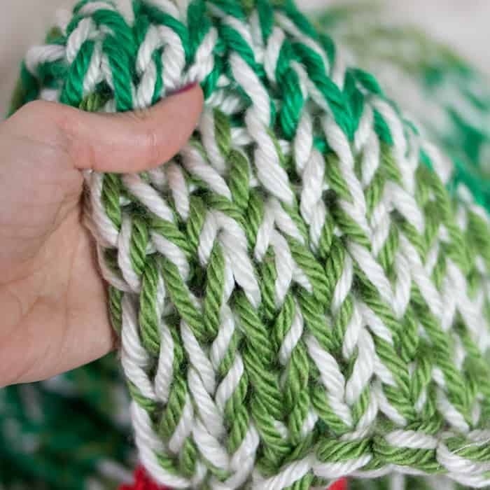 Holiday Throw Free Knitting Pattern