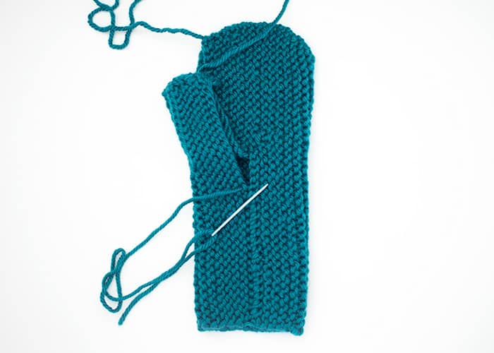 Flat Knit Mittens Free Knitting Pattern