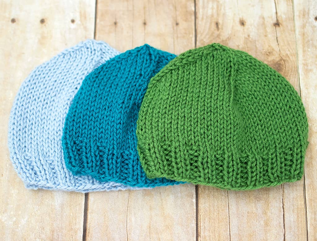 Newborn Hat Knitting Pattern