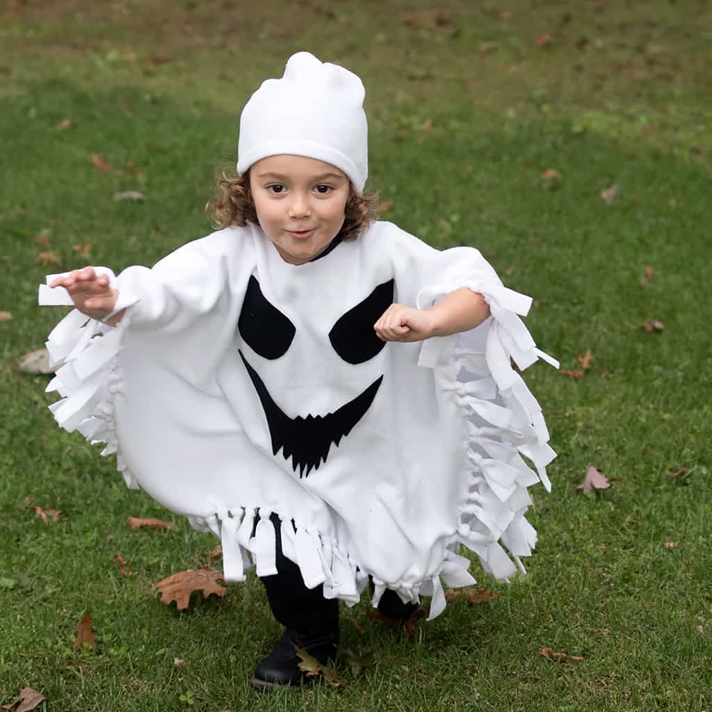Child Ghost Costume DIY
