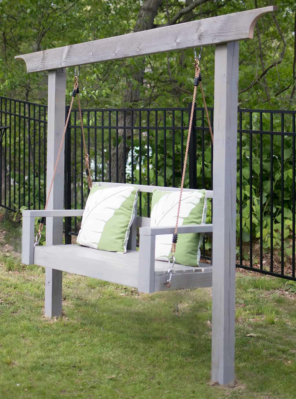 How to Build a Porch Swing Stand & How to Hang a Porch Swing