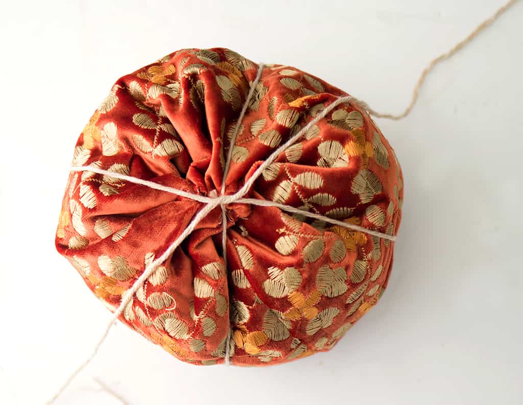 How to Sew Fabric Pumpkins- Fast & Easy!