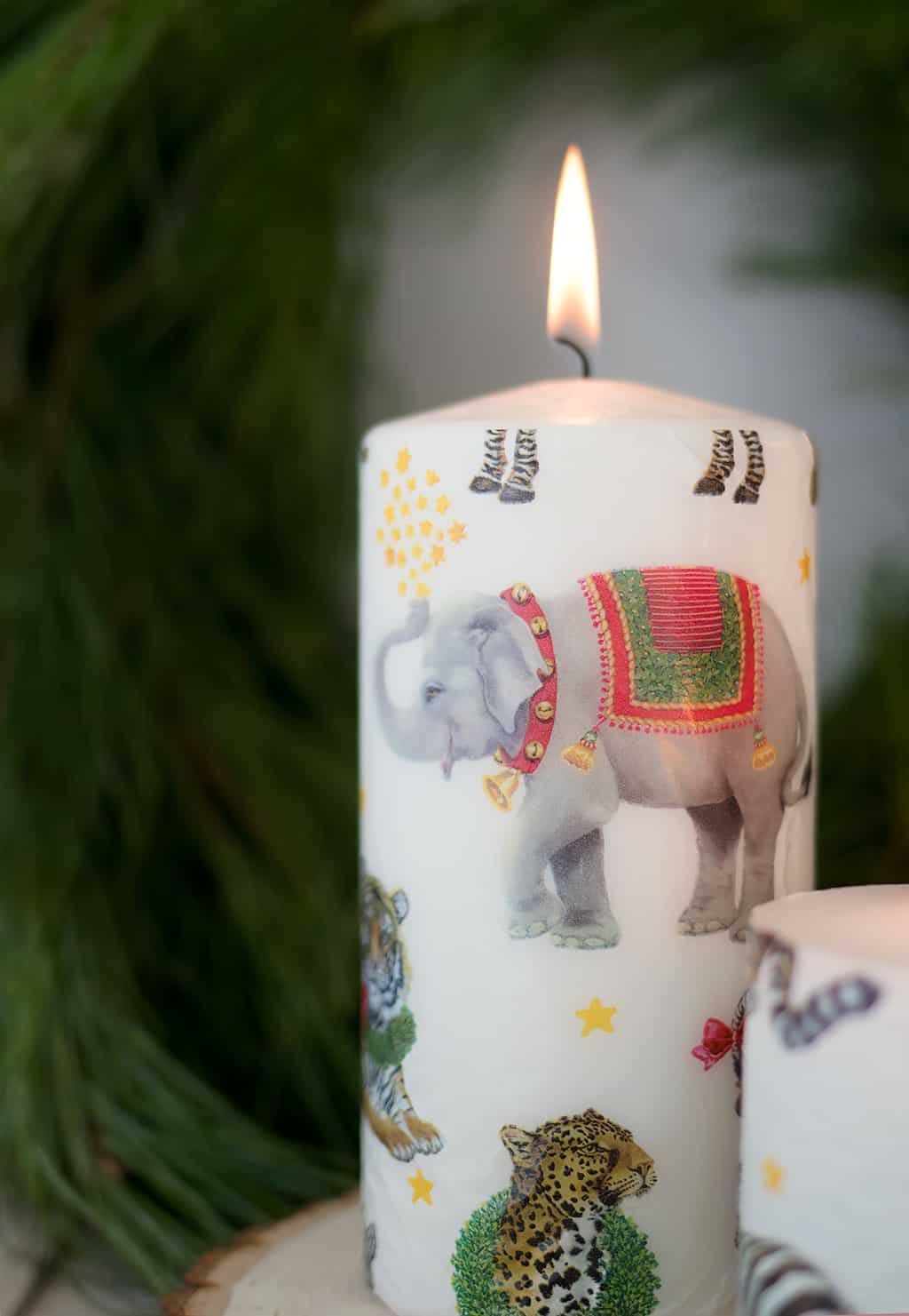 Easy 5 Minute Printed Candles