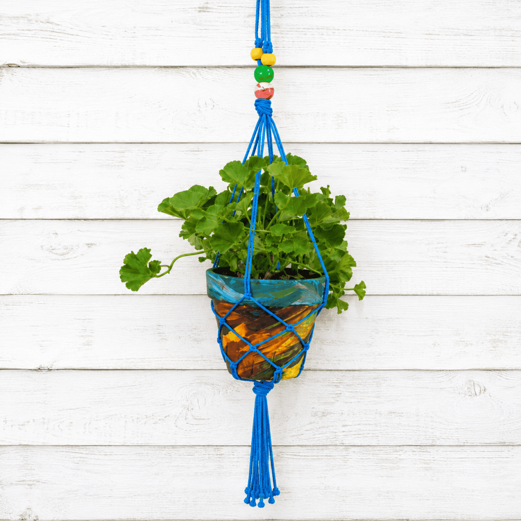 DIY Macrame Plant Hanger (Easy Beginner-Friendly Hanging Planter You Can Make in an Afternoon)