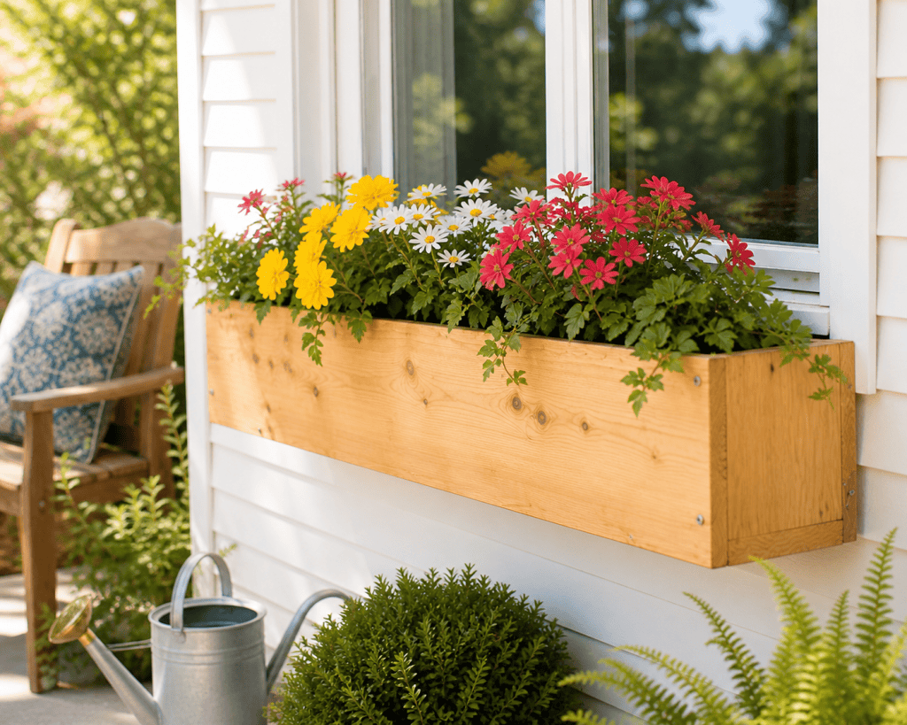 DIY Cedar Window Boxes: Easy Custom Planters That Make Your House Look Instantly Prettier