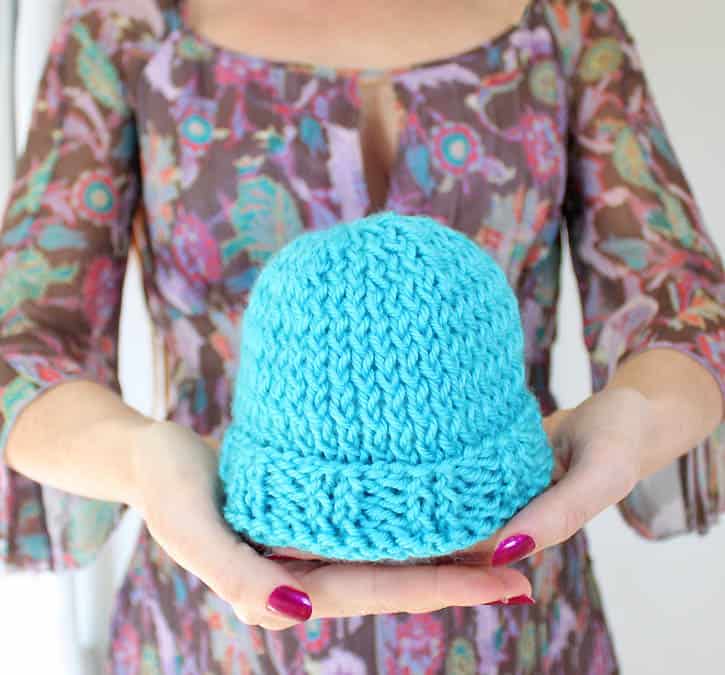 Baby Beanie Knitting Pattern & A Big Announcement!!!