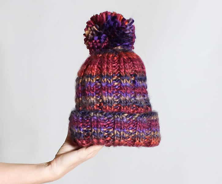 Sunset Beanie [knitting pattern]