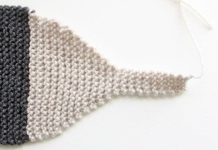 Free Fox Scarf Knitting Pattern by Gina Michele