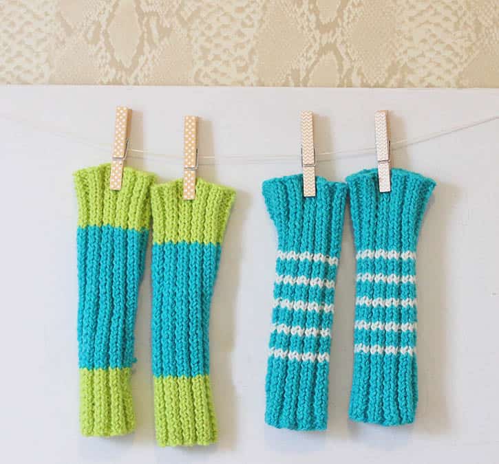 Baby Legwarmers [knitting pattern]
