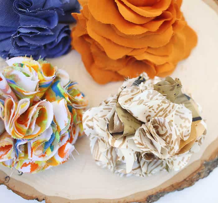 How to Make Fabric Flowers