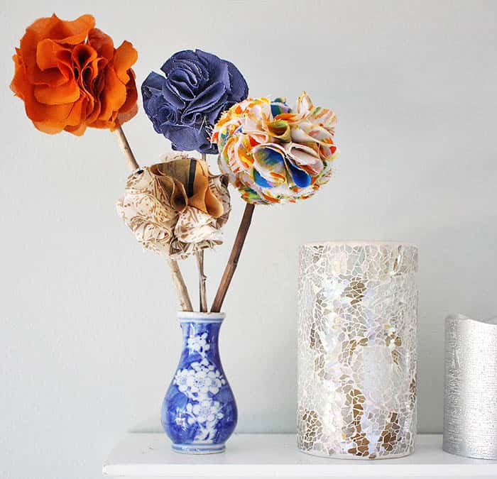 How to Make Fabric Flowers