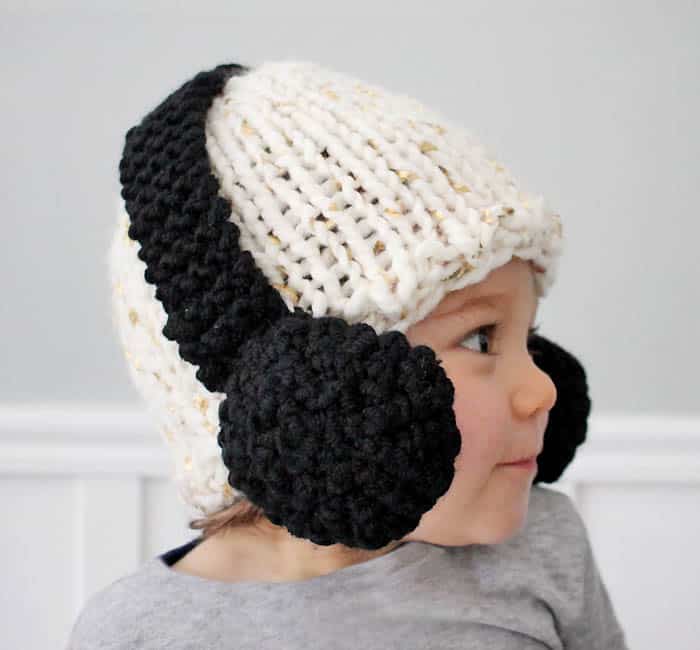 Baby Headphone Hat [knitting pattern]