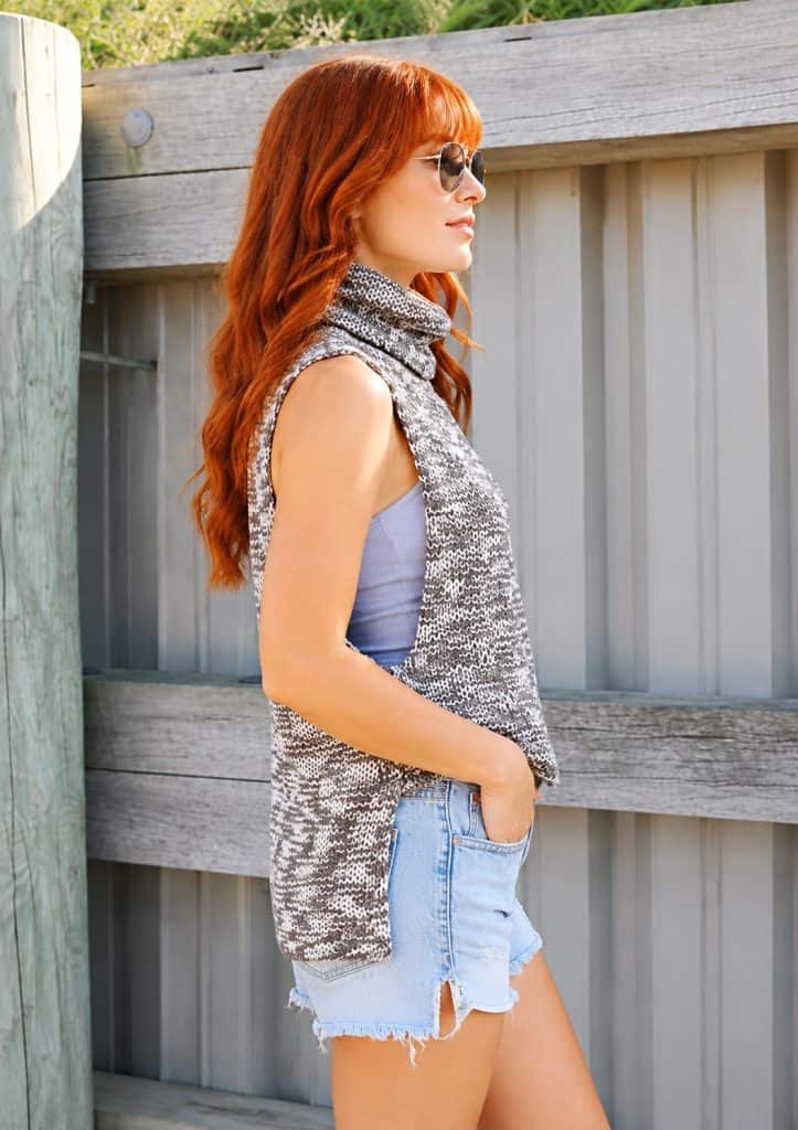 Super Easy 3 Square Sweater Knitting Pattern (Beginner-Friendly + Knit Flat)