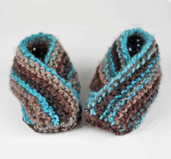 Easiest Toddler Slippers Ever Free Knitting Pattern