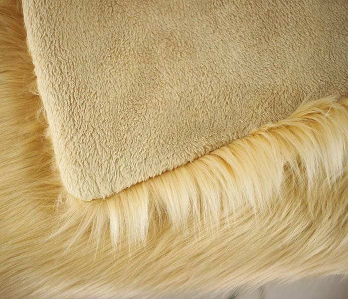How to Sew a Faux Fur Throw with craft blogger Gina Michele