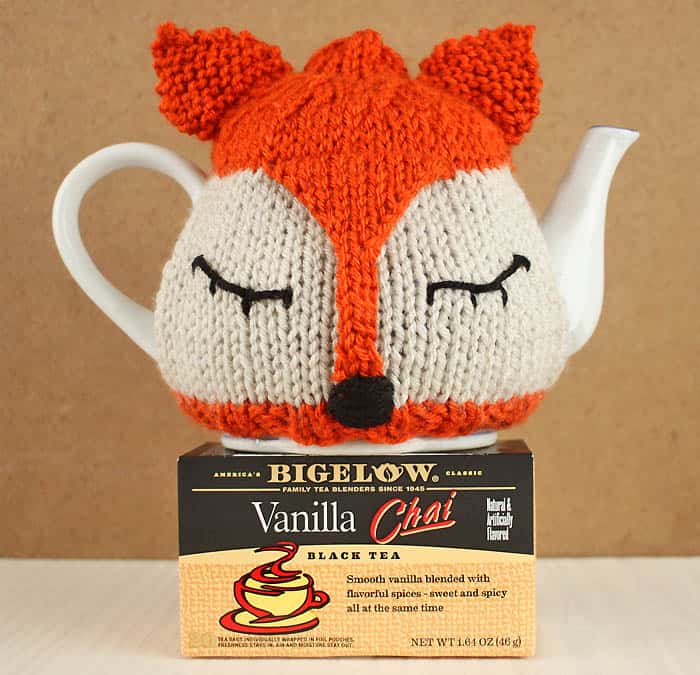 Fox Tea Cosy Knitting Pattern