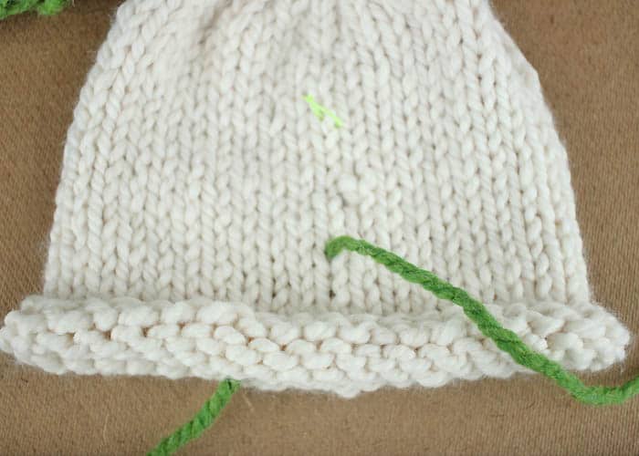 How to Embroider on Knitted Items