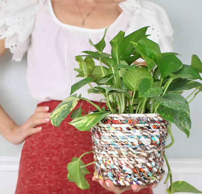 DIY Fabric Covered Pots  Easy Decoupage Crafts That Make Cool Homemade  Gift Ideas 