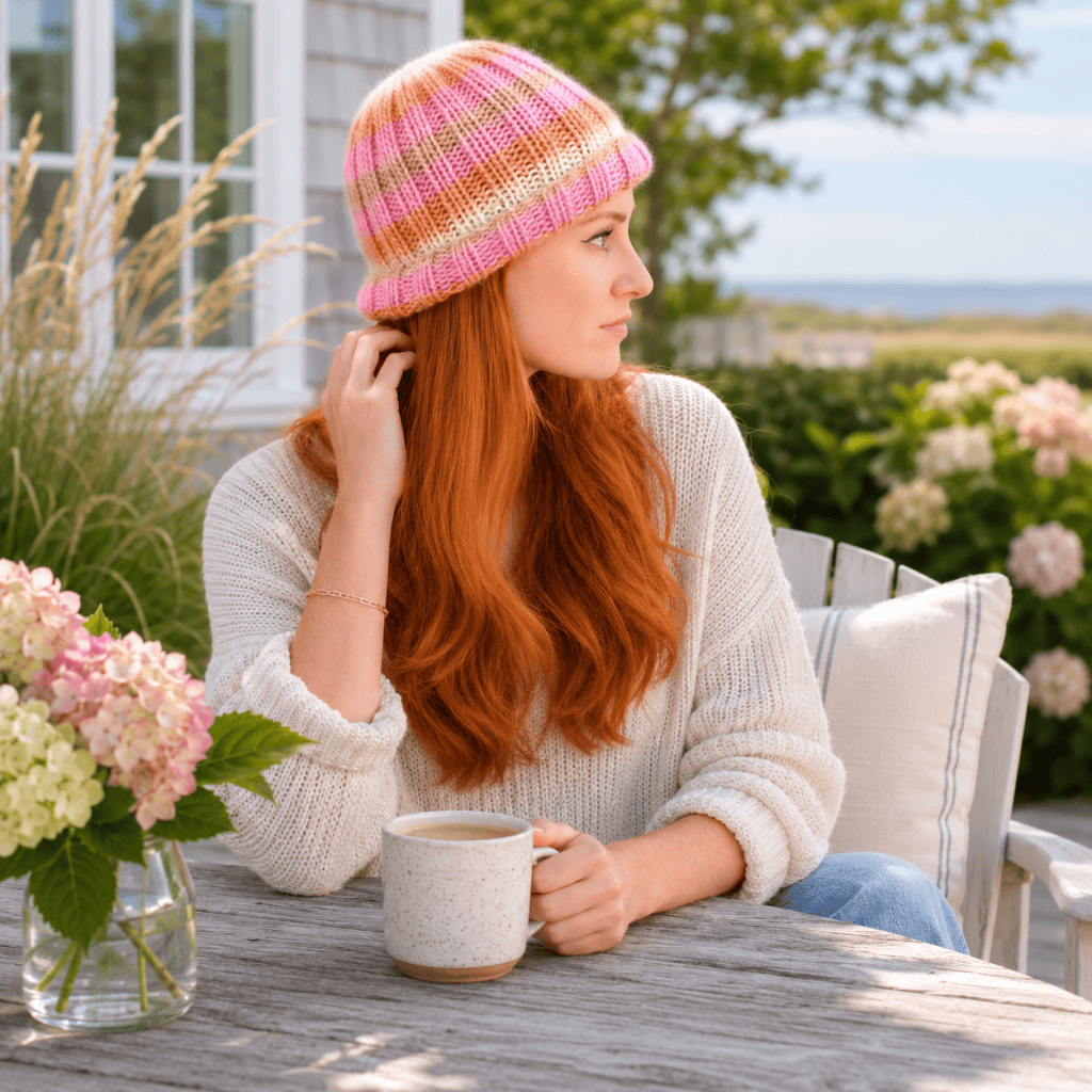 Classic Ribbed Hat Knitting Pattern (Easy, Stretchy & Timeless)
