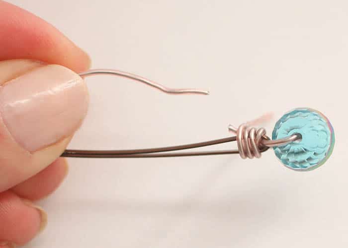 Wire Wrapped Beaded Hair Pins DIY