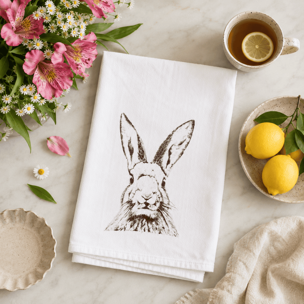 DIY Fabric Transfer Tea Towels (Easy Custom Kitchen Towel Tutorial)