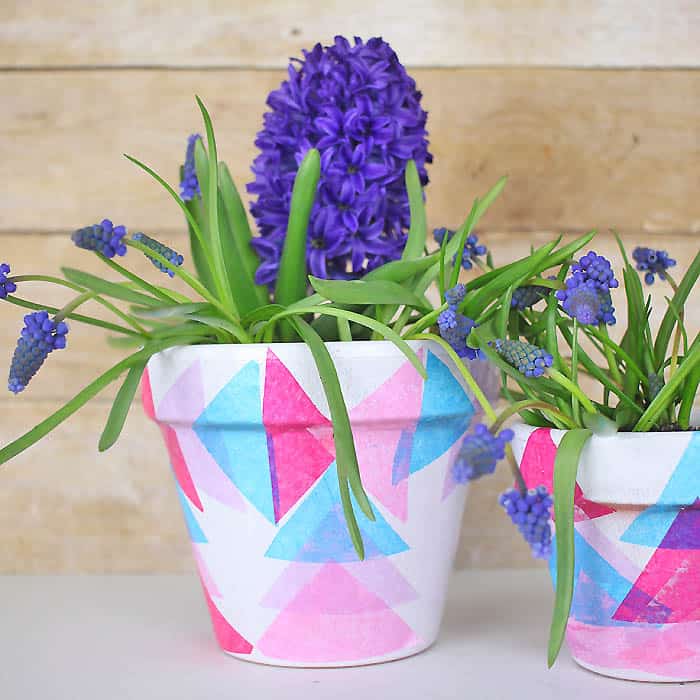 Diy mother's store day flower pot