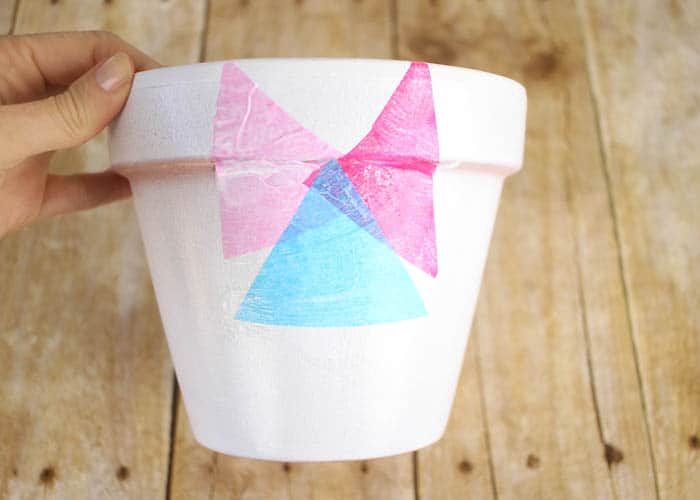 Decoupage Flower Pots DIY- Great Mother's Day Gift! 