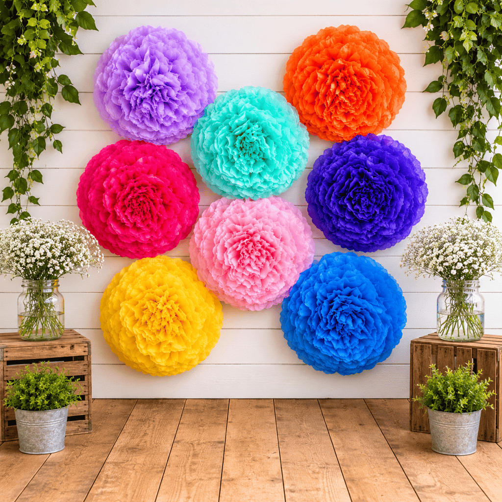 DIY Floral Party Backdrop for Under $15 (Easy Budget-Friendly Party Decor)