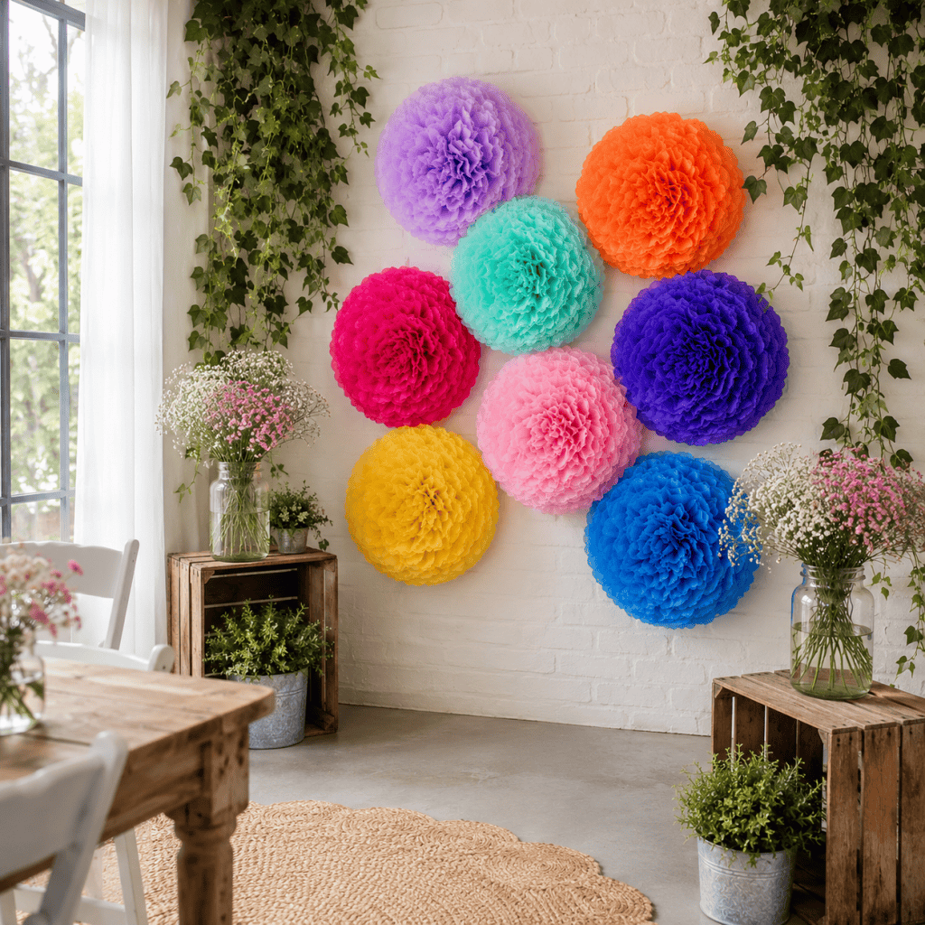 DIY Floral Party Backdrop for Under $15 (Easy Budget-Friendly Party Decor)