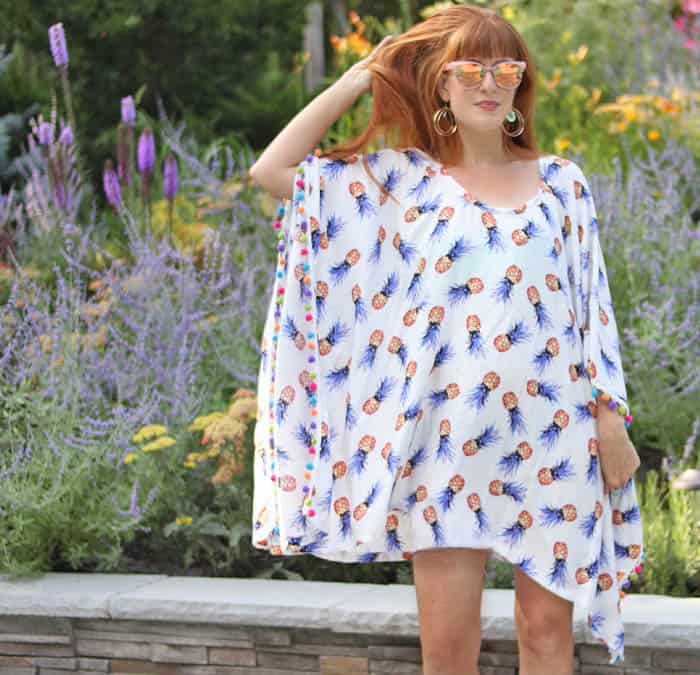 Super Easy Caftan Cover Up DIY