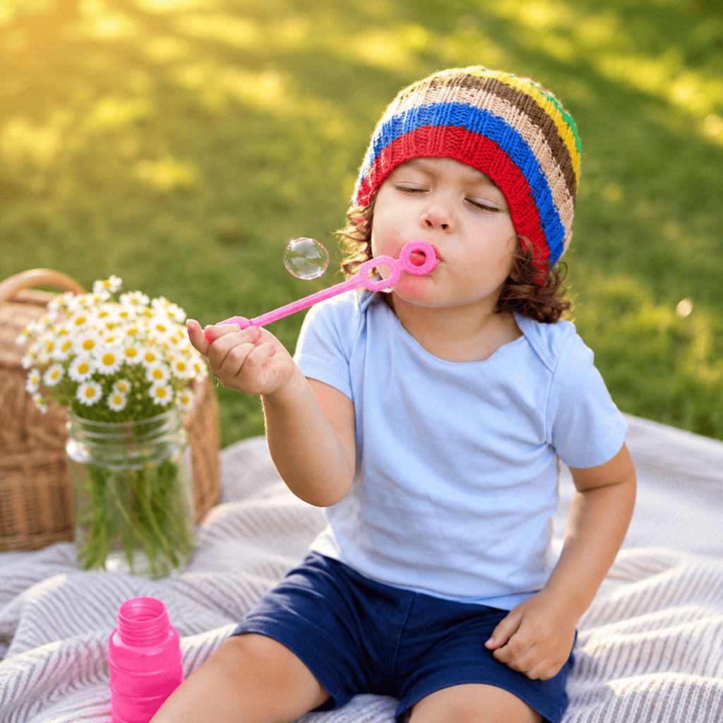 Easy Toddler Stripe Hat Knitting Pattern (Colorful Beginner-Friendly Knit in the Round)