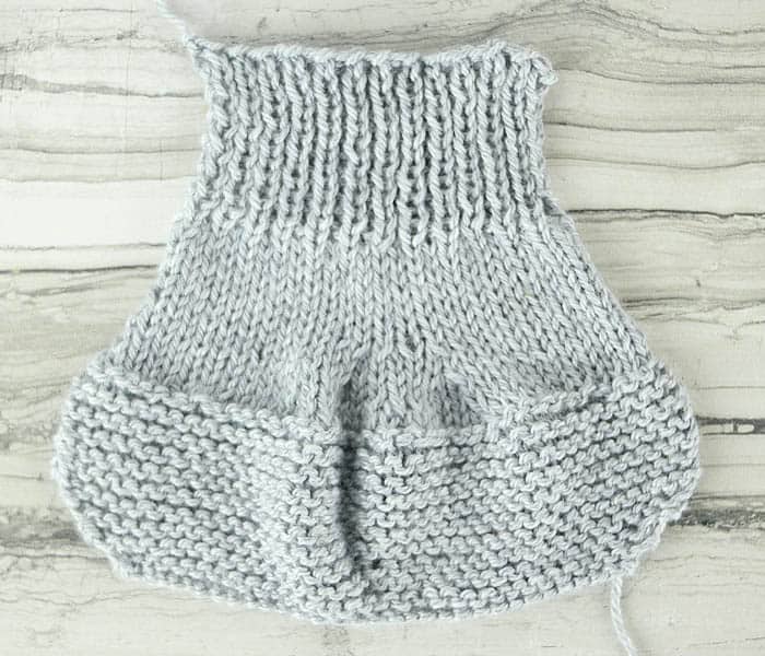 Flat Knit Booties Free Knitting Pattern