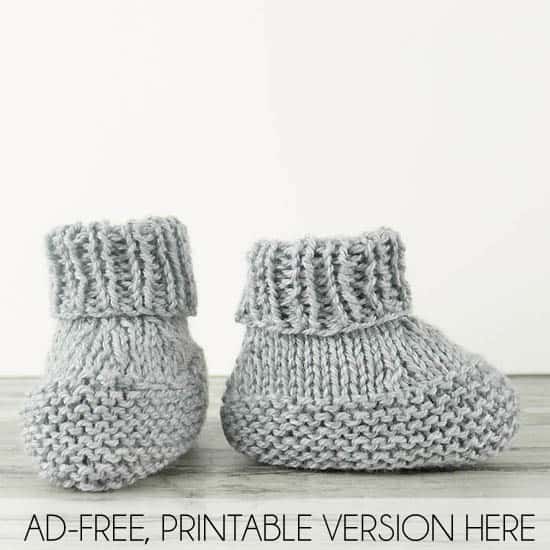 https://shopginamichele.com/products/flat-knit-baby-booties-knitting-pattern