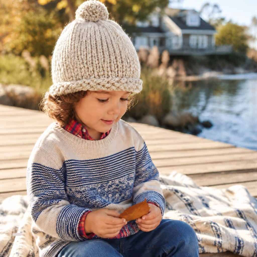 1 Hour Baby & Kids Hat Knitting Pattern (Easy Beginner Knit Hat with Super Bulky Yarn)