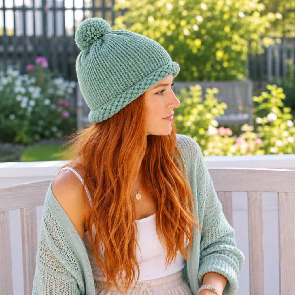 1 Hour Hat Knitting Pattern (Easy Super Bulky Hat You Can Finish Tonight)