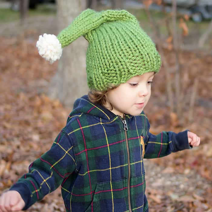 Elf Hat Free Knitting Pattern