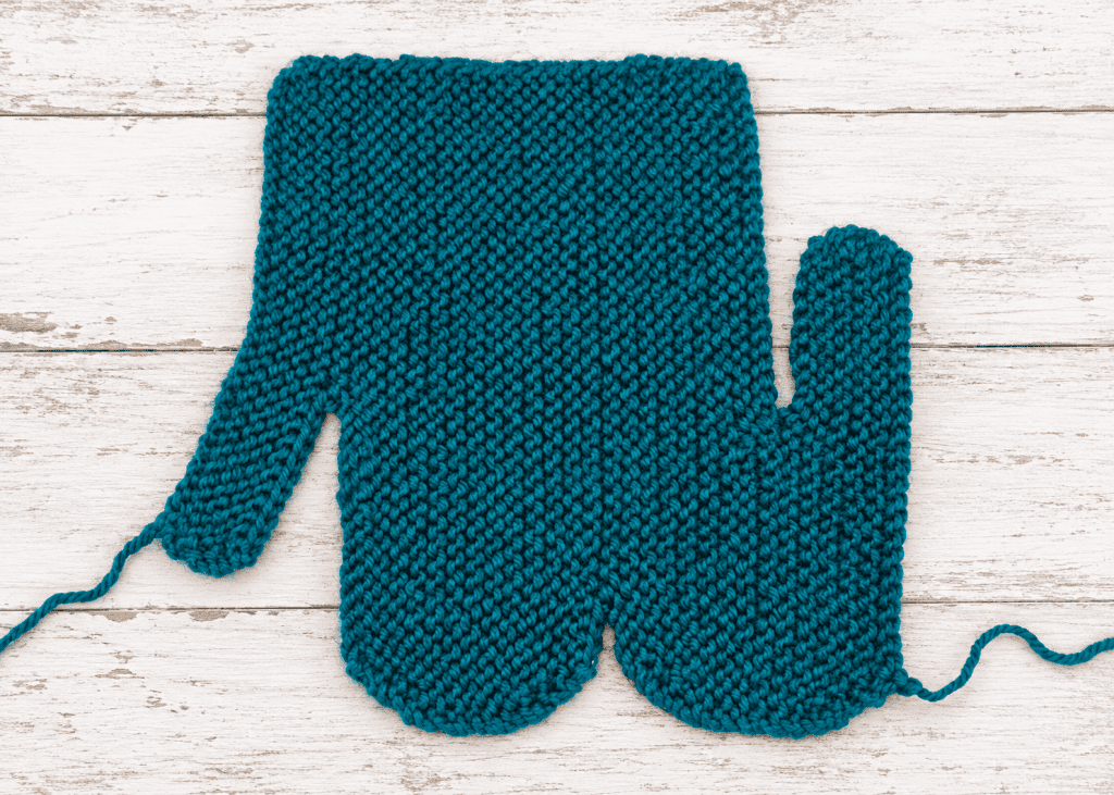 Easiest Mitten Knitting Pattern Ever! (Beginner-Friendly & Knit Flat on Straight Needles)