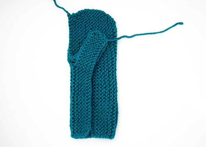Flat Knit Mittens Free Knitting Pattern