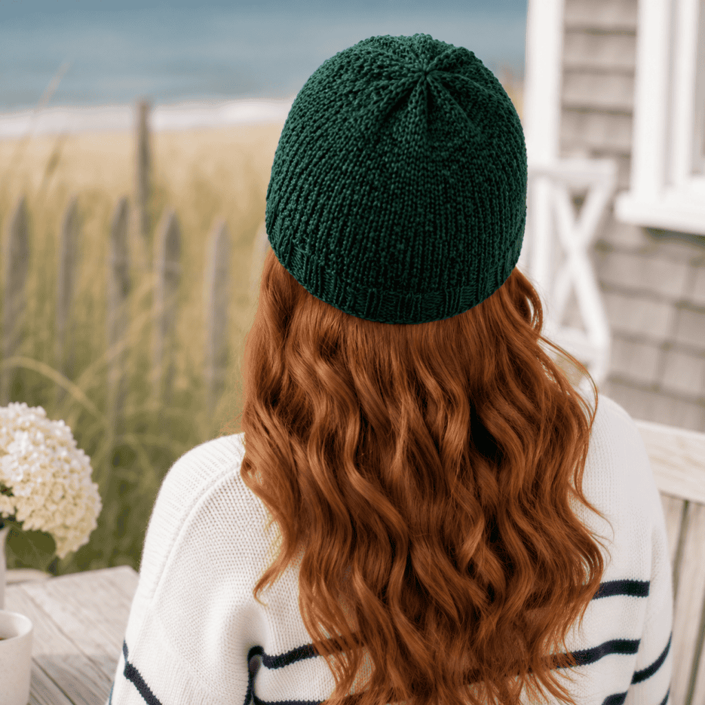 Seed Stitch Beanie Knitting Pattern (Easy + Classic Texture Hat You’ll Wear All Winter)
