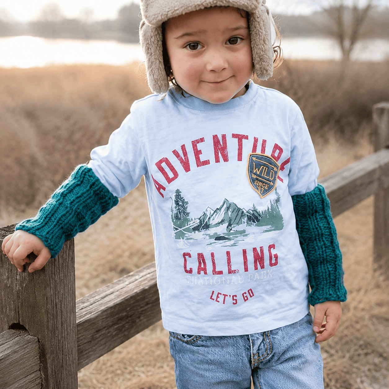 Kids Arm Warmers Free Knitting Pattern (Beginner-Friendly, Knit in the Round on Double Pointed Needles)
