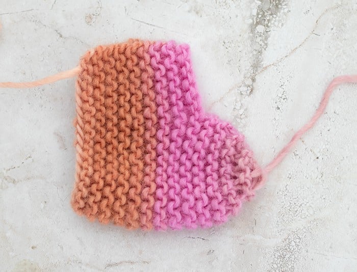 Flat Knit Baby Booties