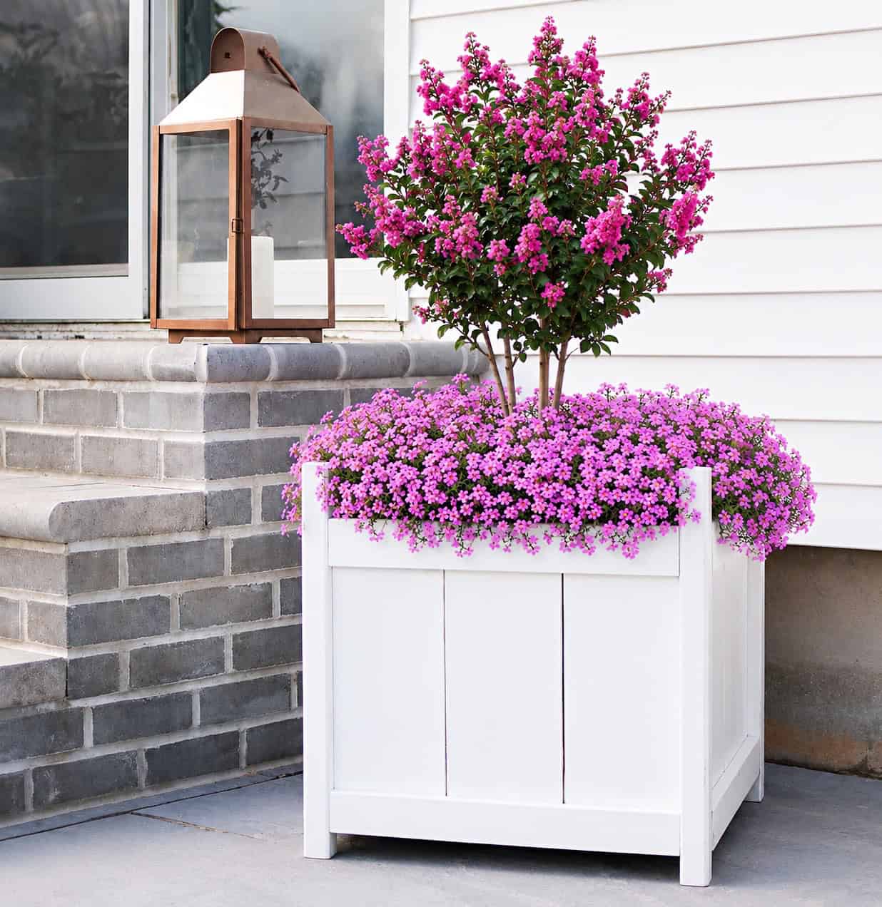 DIY Outdoor Planter Box (Easy Wooden Planter Tutorial)