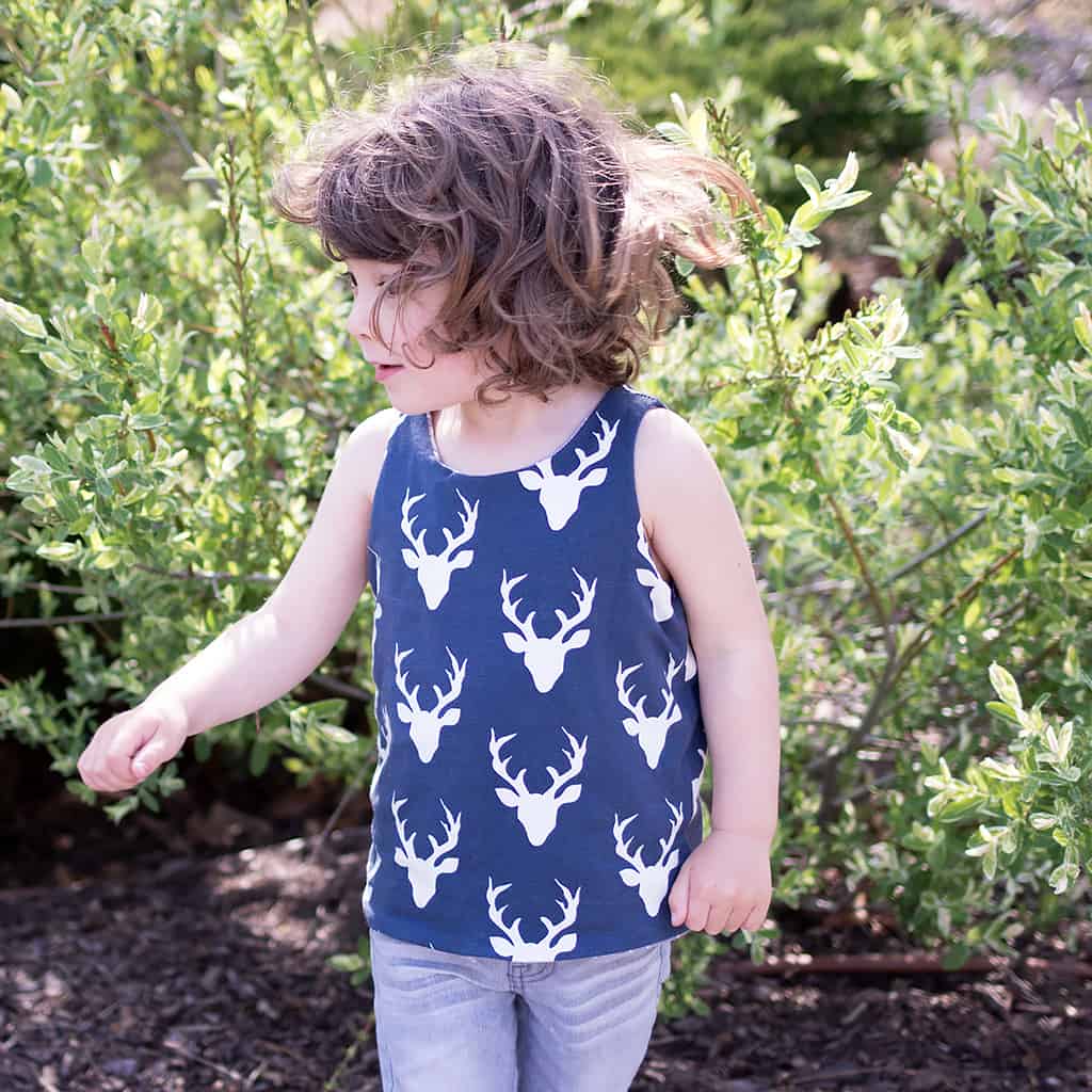 How to Sew a Reversible Kid’s Tank Top