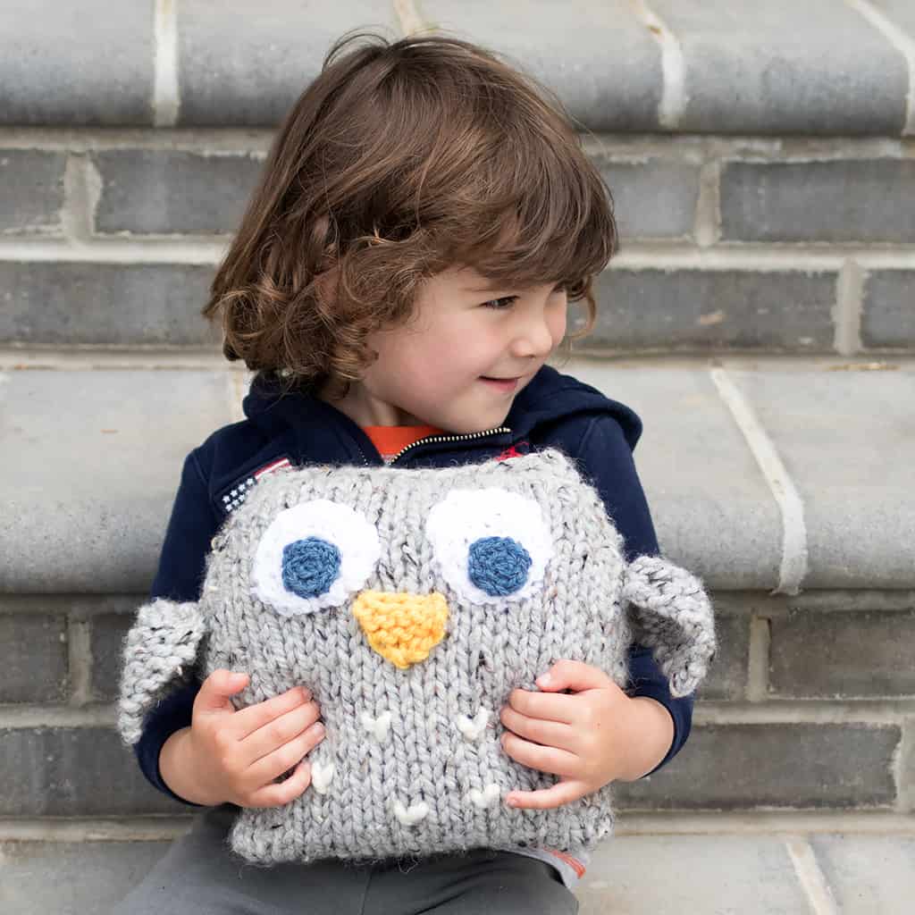 Knitting By Post Wise Owls Soft Toys Knitting Pattern 