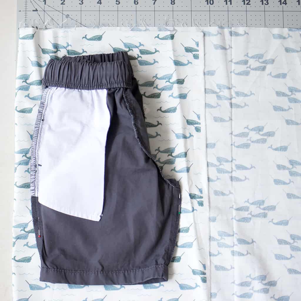 How to sew kids shorts without a pattern
