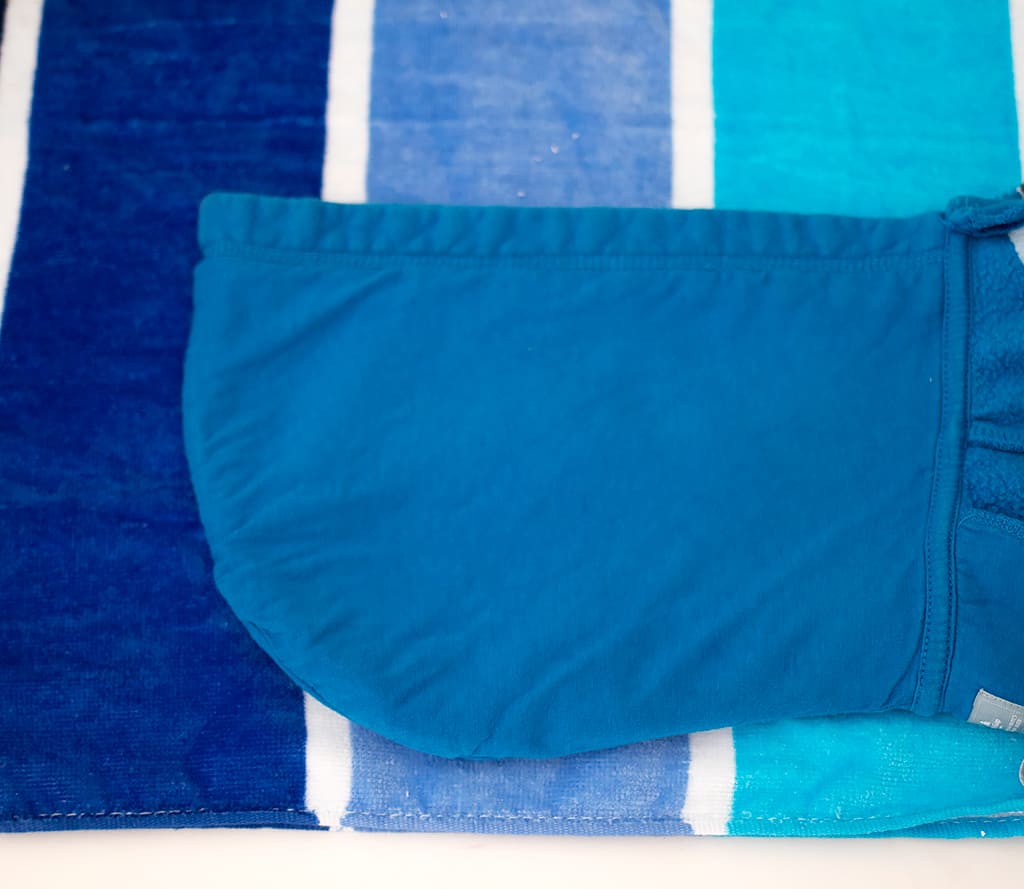 How to Sew a Kids Beach Towel Poncho