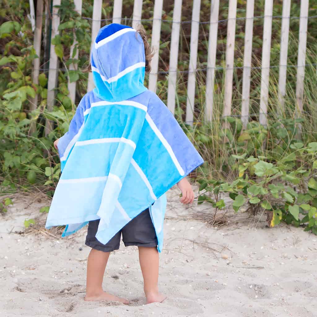 How to Sew a Kids Beach Towel Poncho